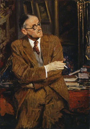James  Joyce  1935  by  Jacques  Emile  Blanche  1861-1942  Naional Portrait Gallery London  3883